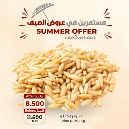 Pine Nuts 1 Kg Offer